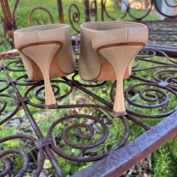 Studio Amelia - Leather Mules - Tan - Size 5 - Euro Size 36 - Made in Spain - Picture 7 of 14